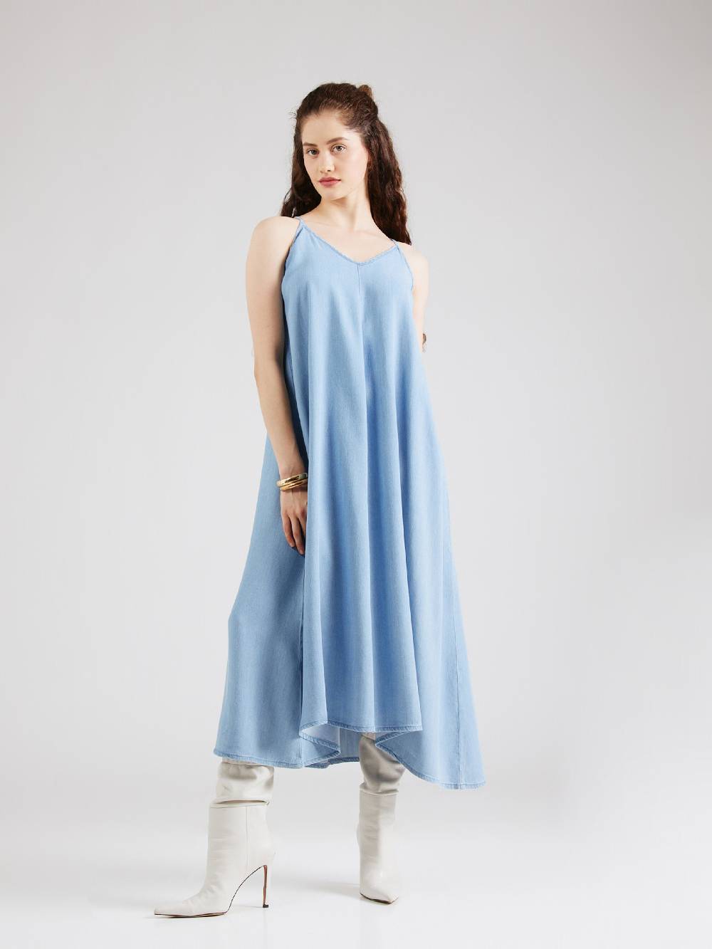 ONLY Dress 'ONLLAIA' in Blue Denim Hotsell