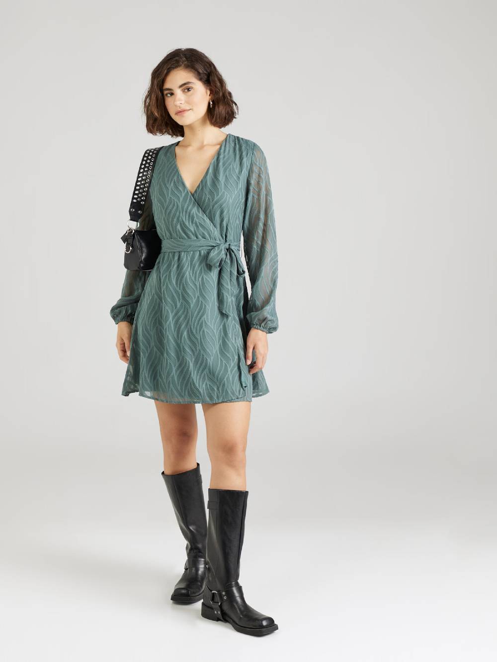 ABOUT YOU Dress 'Jolina' in Dark Green Weihnachtsangebot
