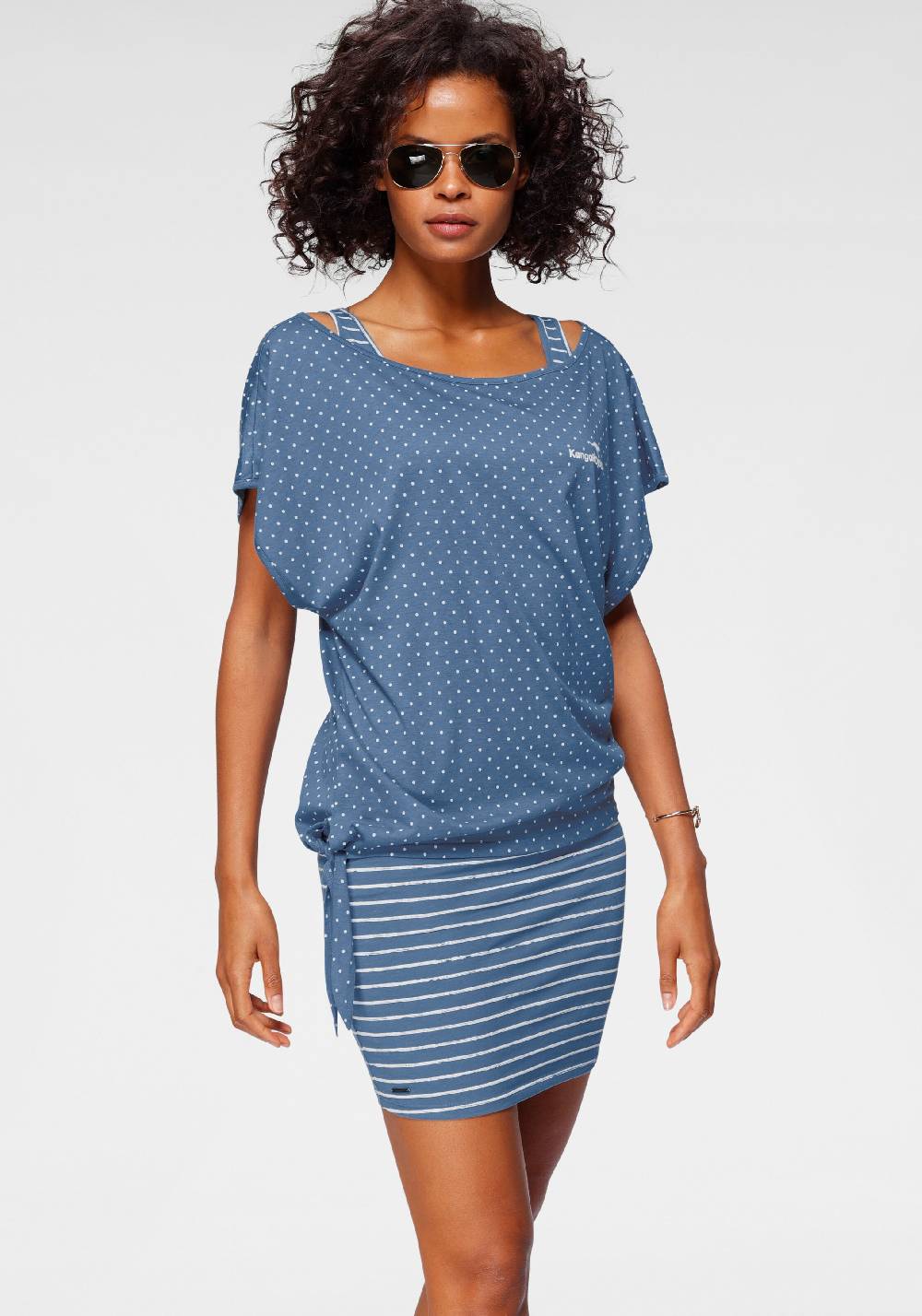 KangaROOS Dress in Smoke Blue Exklusive Angebote