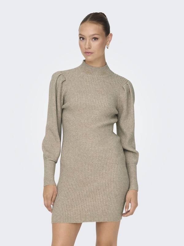 ONLY Knitted dress 'Onlkatia' in Cappuccino Kauf eins, bekomm eins gratis