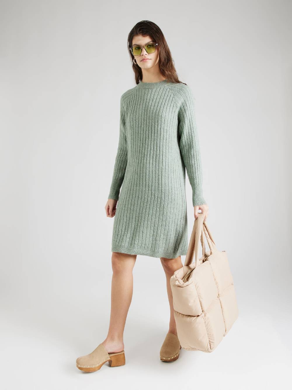 ONLY Knitted dress 'ONLJamelia' in Mint Begrenzte Freigabe
