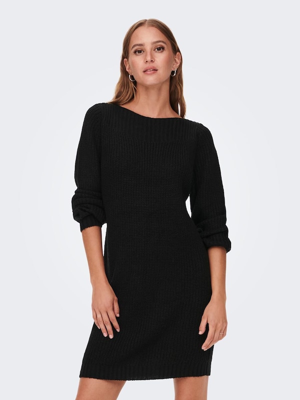 JDY Knitted dress 'JDYWhitney Megan' in Black Letzte 3 Tage