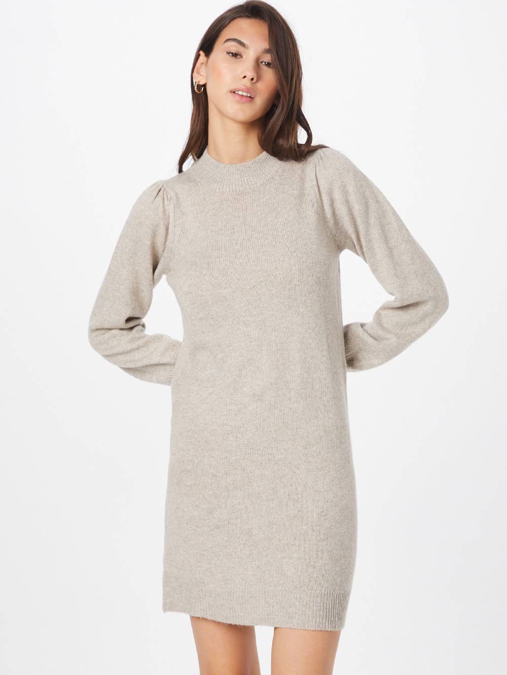 JDY Knitted dress 'JDYRue' in Greige JETZT KAUFEN