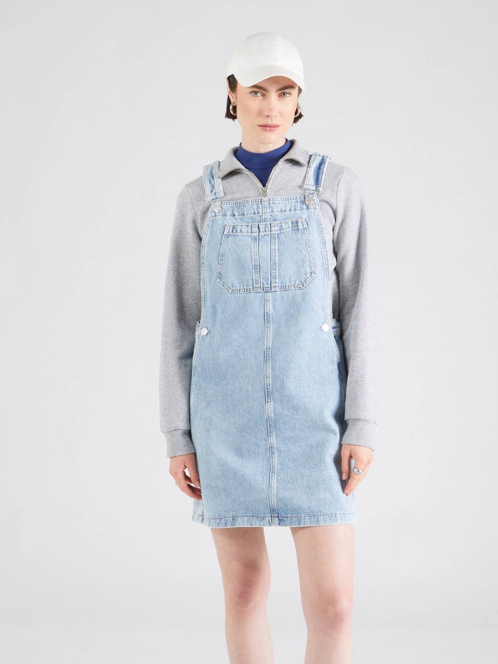 Marc O'Polo DENIM Overall Skirt in Light Blue Rabatte dieses Monats