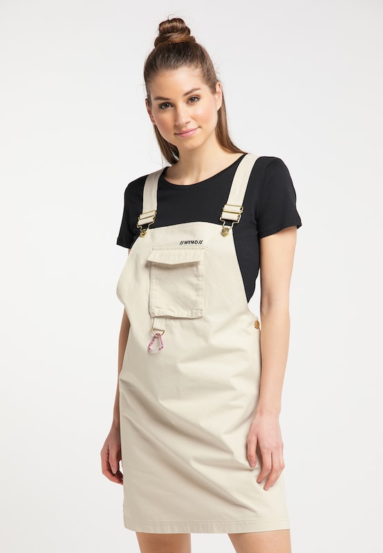 MYMO Overall Skirt in Beige Günstiger Verkauf