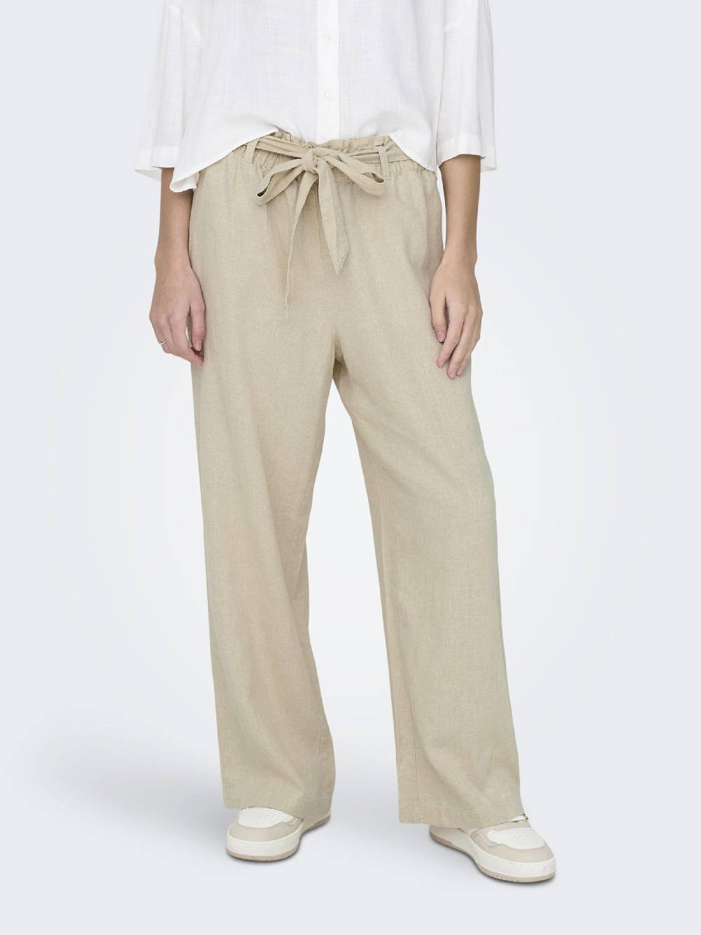 JDY Wide leg Pants 'Say' in Beige Günstig kaufen