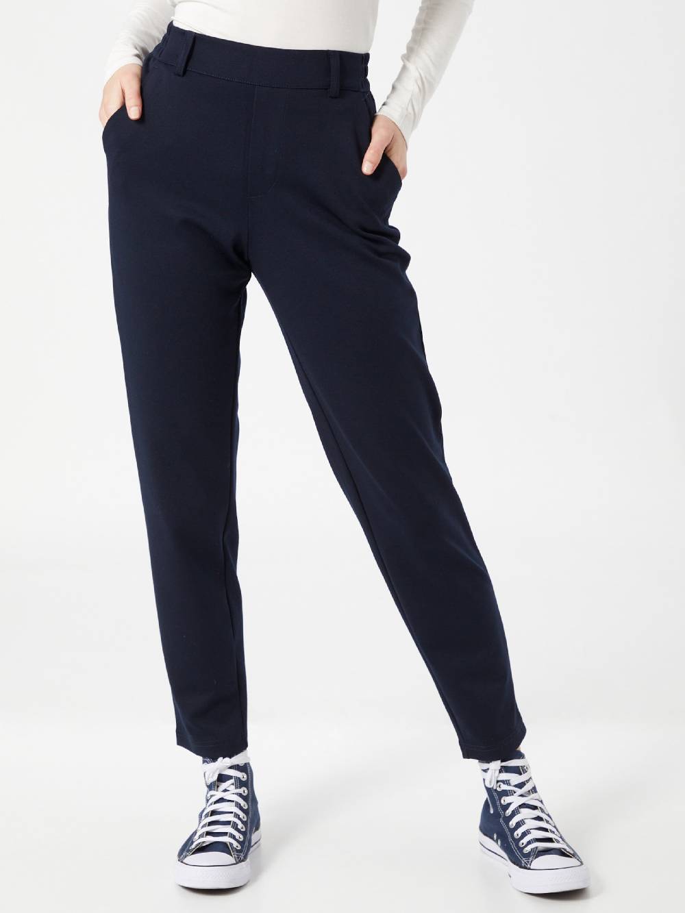 TOM TAILOR DENIM Loose fit Pants in Night Blue Cyber Monday