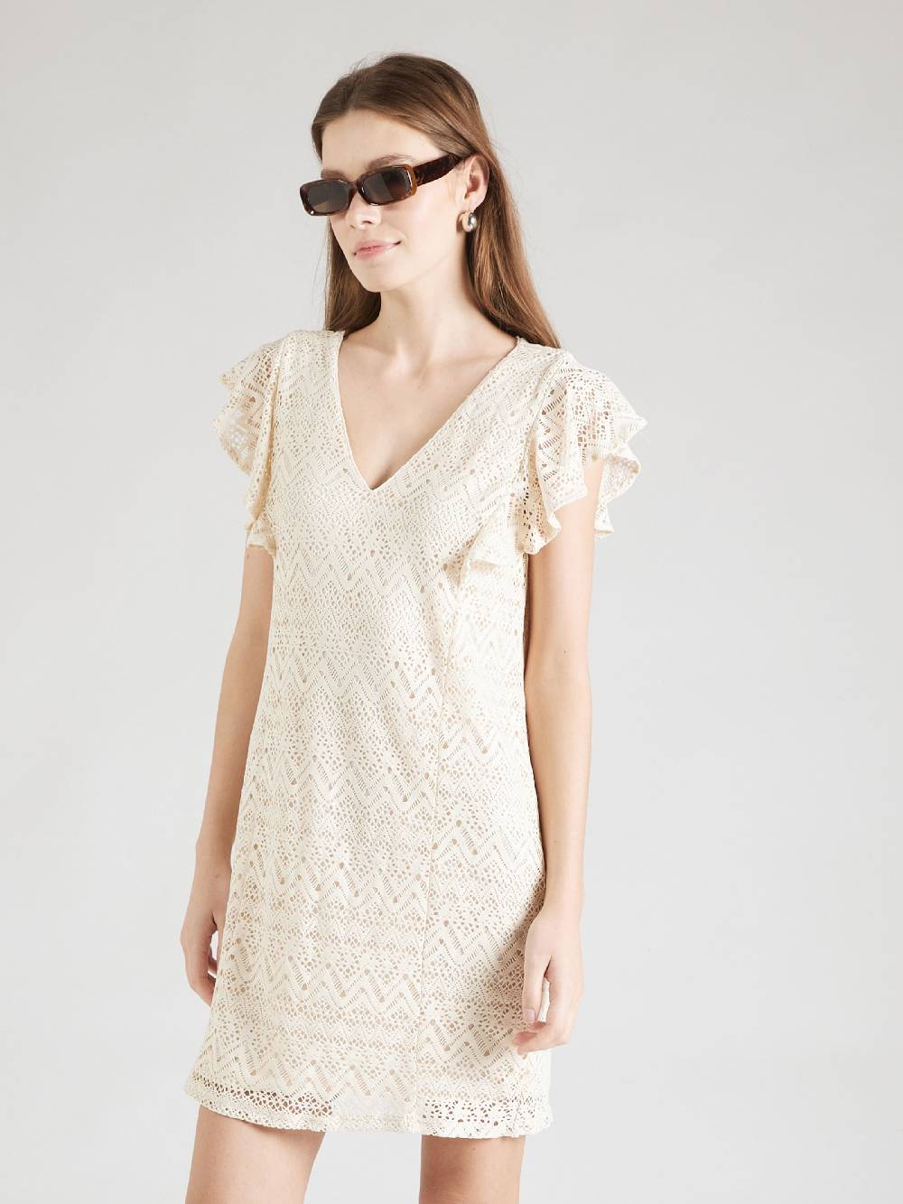 VERO MODA Summer Dress 'VMMaya' in Cream Super Rabatt