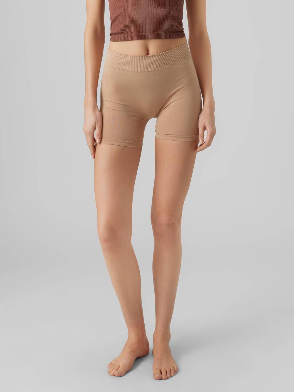 VERO MODA Skinny Leggings 'VMJACKIE' in Beige im Angebot