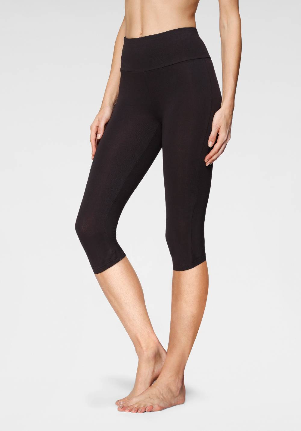 LASCANA Skinny Leggings in Black Schlussverkauf