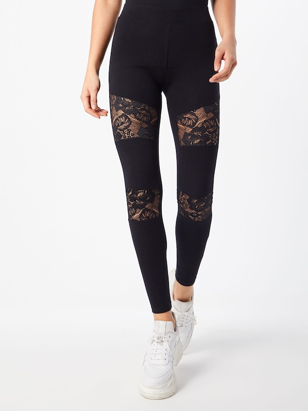 Urban Classics Skinny Leggings in Black Fabrik Onlineshop