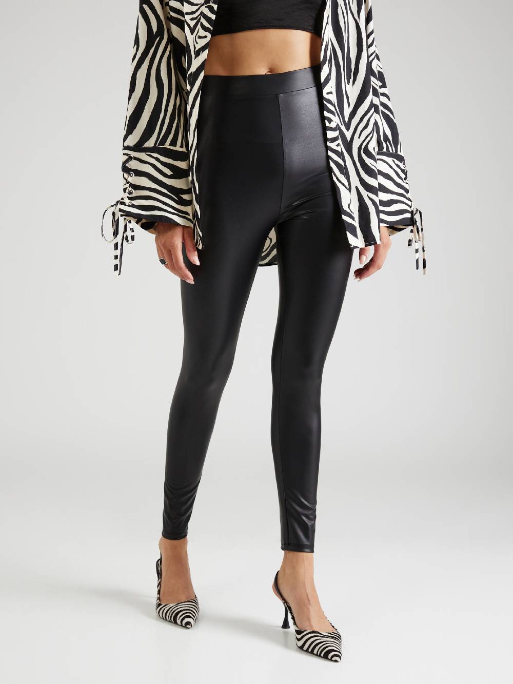 ONLY Skinny Leggings 'MEGAN' in Black Versandkostenfrei