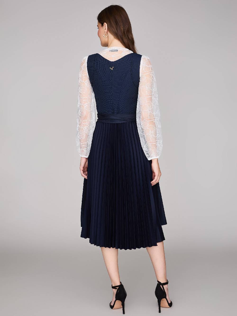 Limberry Royalblaues Dirndl mit plissiertem Rock - HEDI PLISSEE ROYAL BLUE 2025