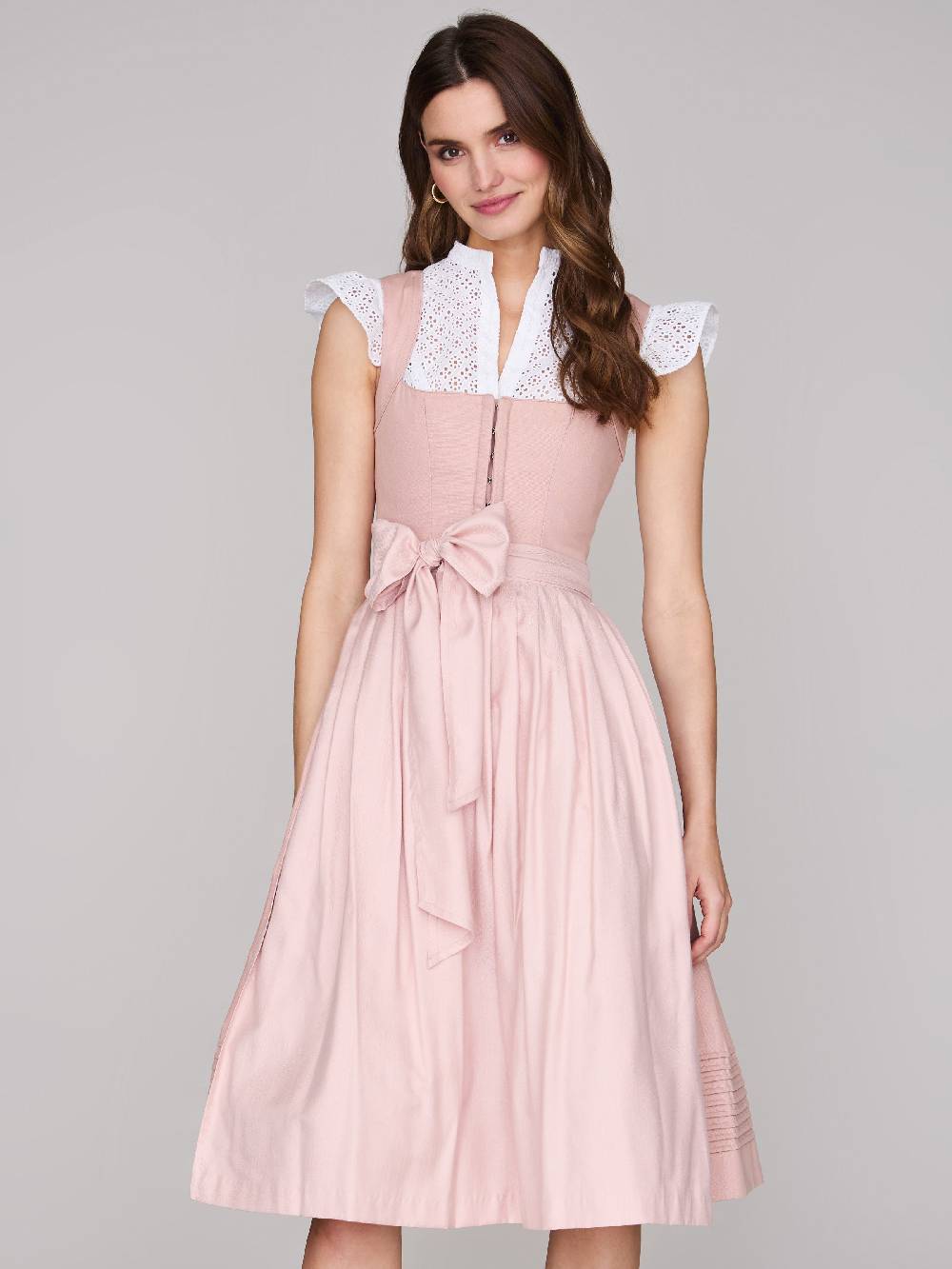Limberry Dirndl in zartem Rosa - HERMINE PURE ROSA Auslauf