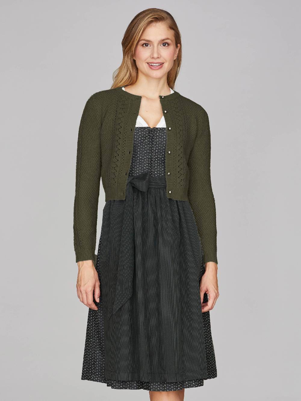 Limberry Olivgrüne Strickjacke - EVI Tägliche Deals