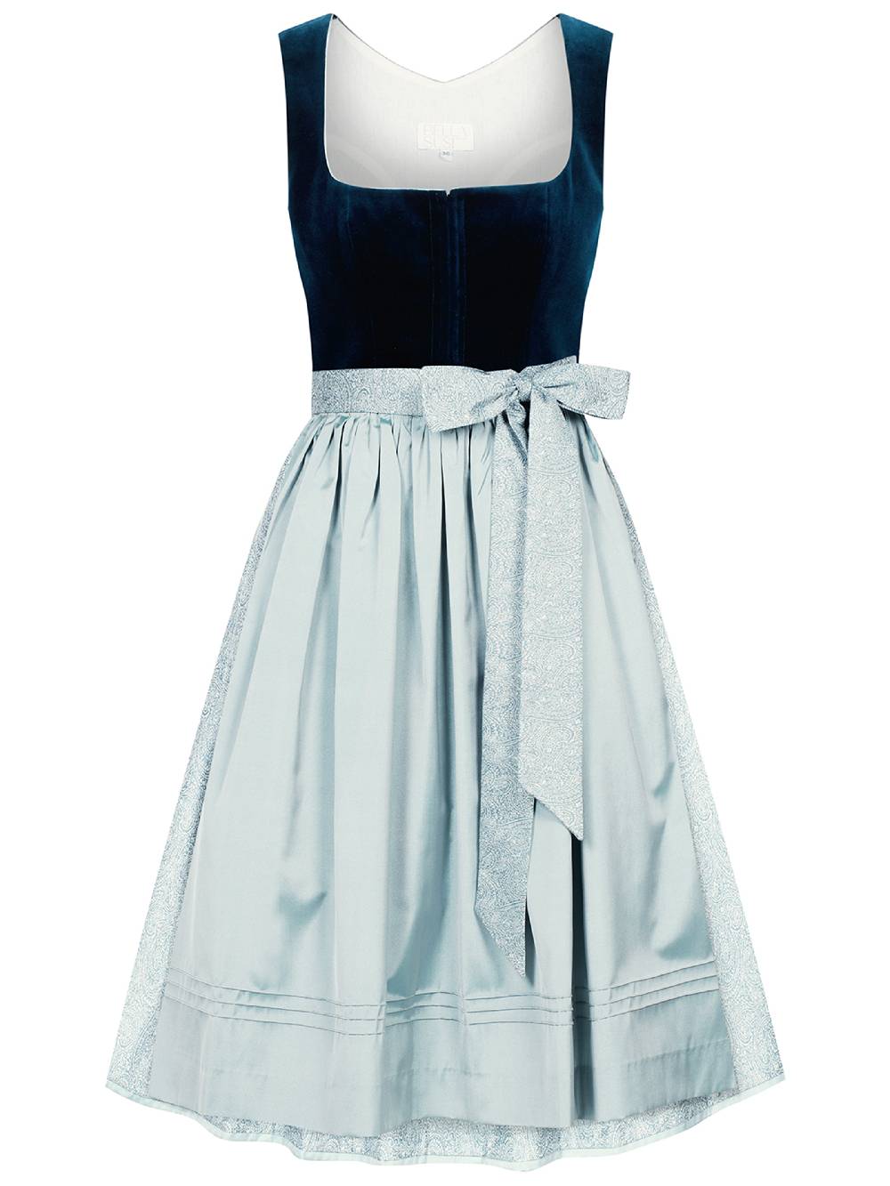Limberry Mintfarbenes Dirndl mit Samt-Mieder - MIMI Letzte 3 Tage