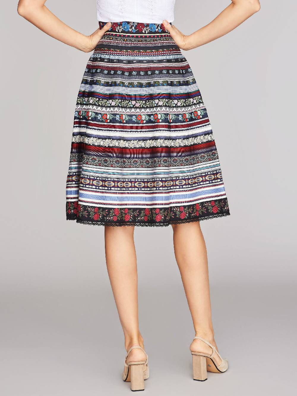 Limberry Dunkler Bänderrock - RIBBON SKIRT NIGHTSHADE Riesige Rabatte