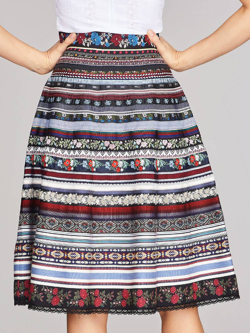 Limberry Dunkler Bänderrock - RIBBON SKIRT NIGHTSHADE Riesige Rabatte