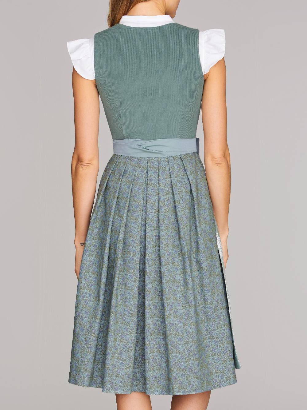 Limberry Pistaziengrünes Dirndl mit Cord-Mieder - CAMILLE PISTACHIO Muttertagsangebot