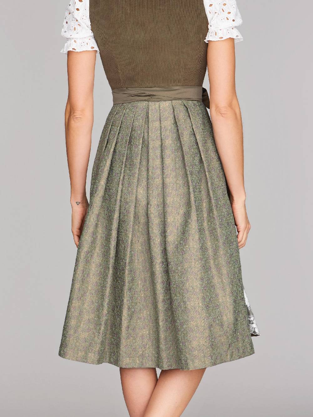Limberry Dirndl mit Cord-Mieder in Oliv - CAMILLE OLIVE Valentinstagsangebot