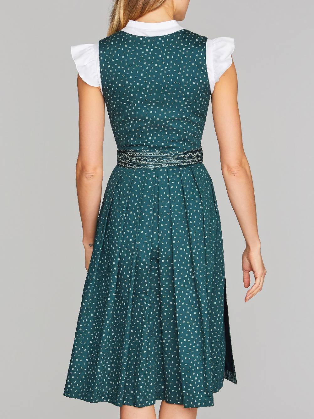Limberry Grünes Waschdirndl mit Streublumen - OPHELIA EMERALD Tägliche Deals