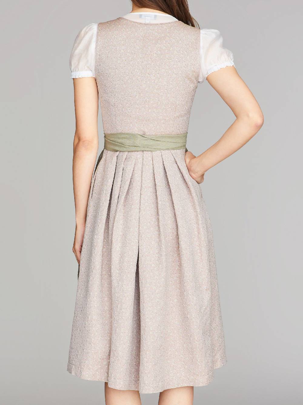 Limberry Dirndl in Altrosa mit Streublumen-Muster - LILIA PRIMROSE Riesige Ersparnisse