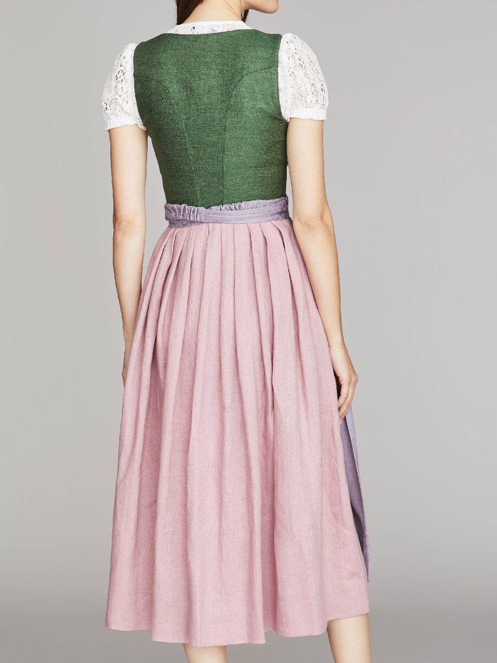 Limberry Kleegrünes Dirndl aus Leinen - ANNABELLE KLEEGRÜN Nur für heute