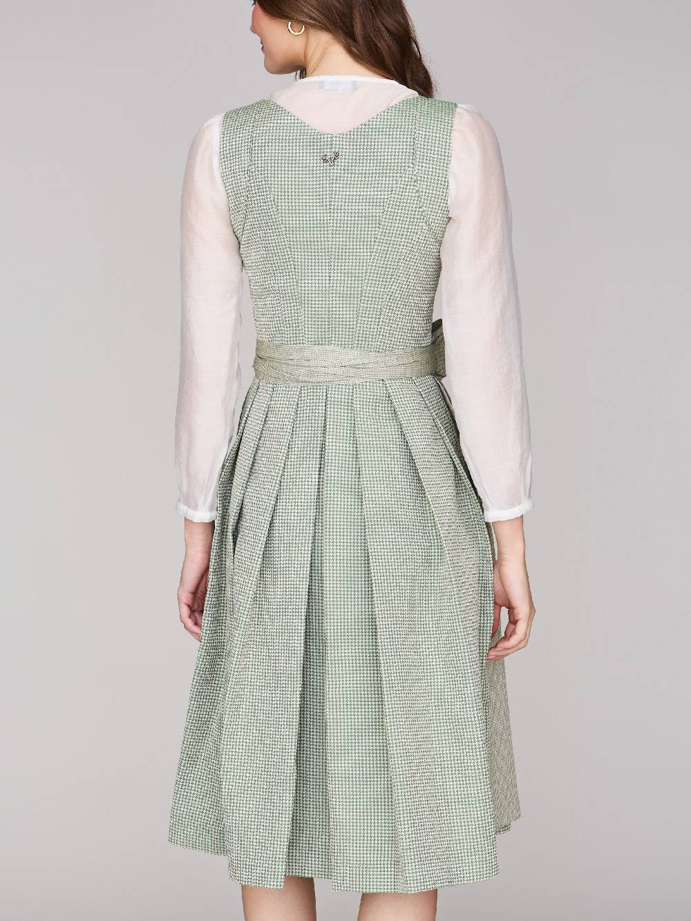 Limberry Grünes Dirndl mit Hahnentrittmuster - ANNELIE PEPITA GREEN Nur noch ein Tag übrig