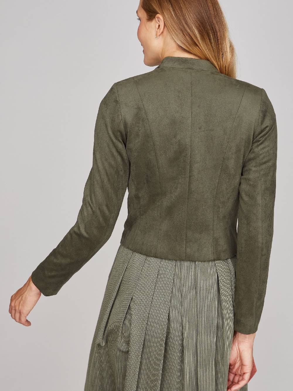 Limberry Olivgrüner Trachtenjanker aus Velours - MADISON OLIV GREEN Hotsell