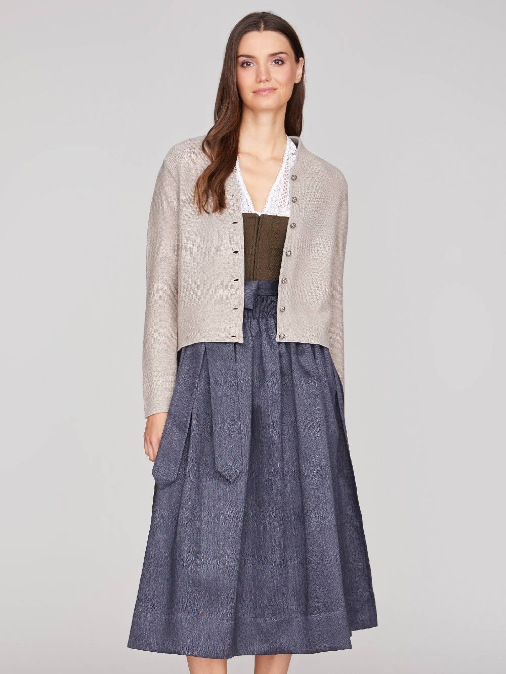 Limberry Rahm-farbene Strickjacke - ANNA RAHM Meist gekauft