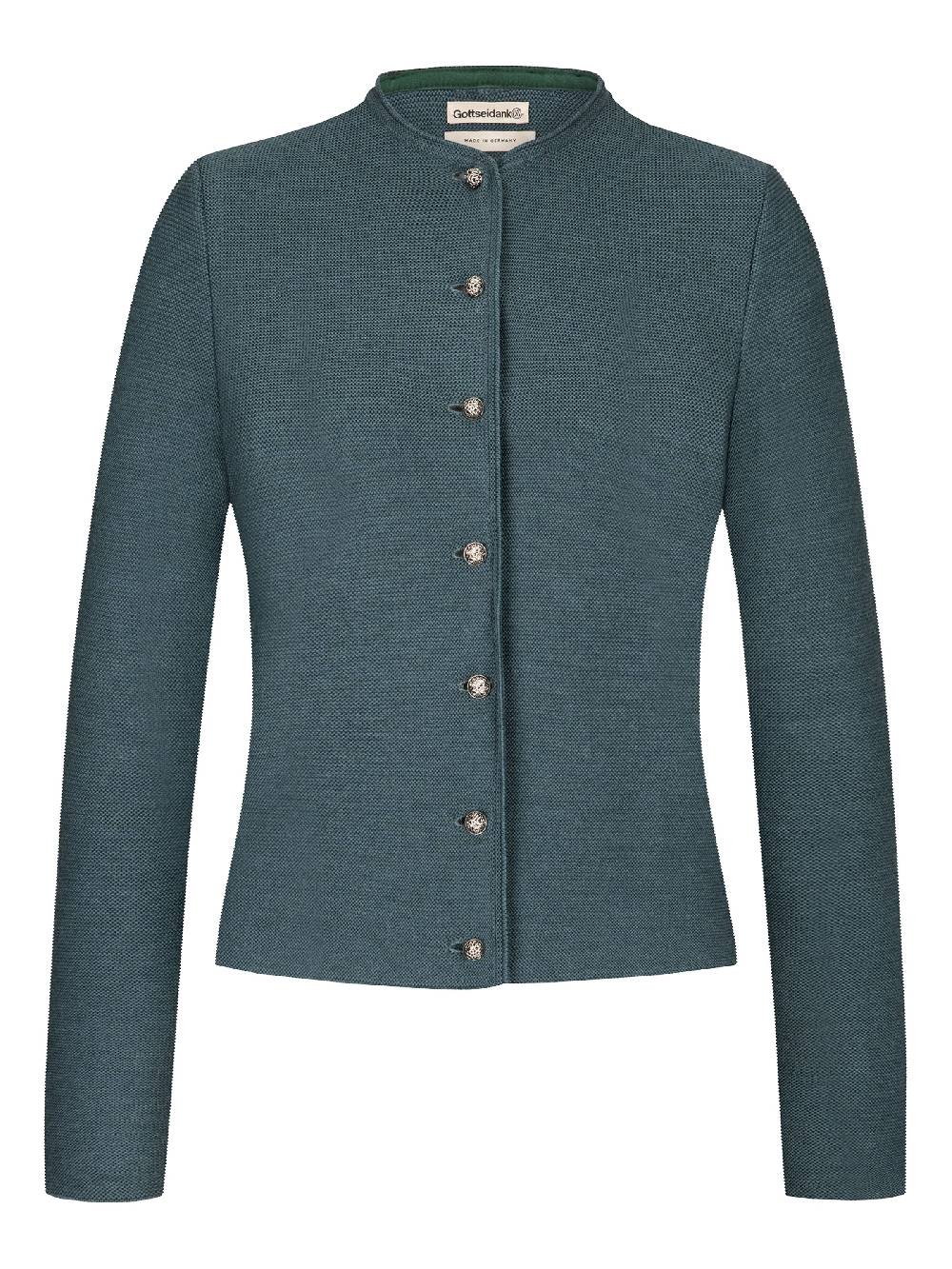 Limberry Taubenblaue Strickjacke - ALOISIA TAUBENBLAU Kostenloser Versand
