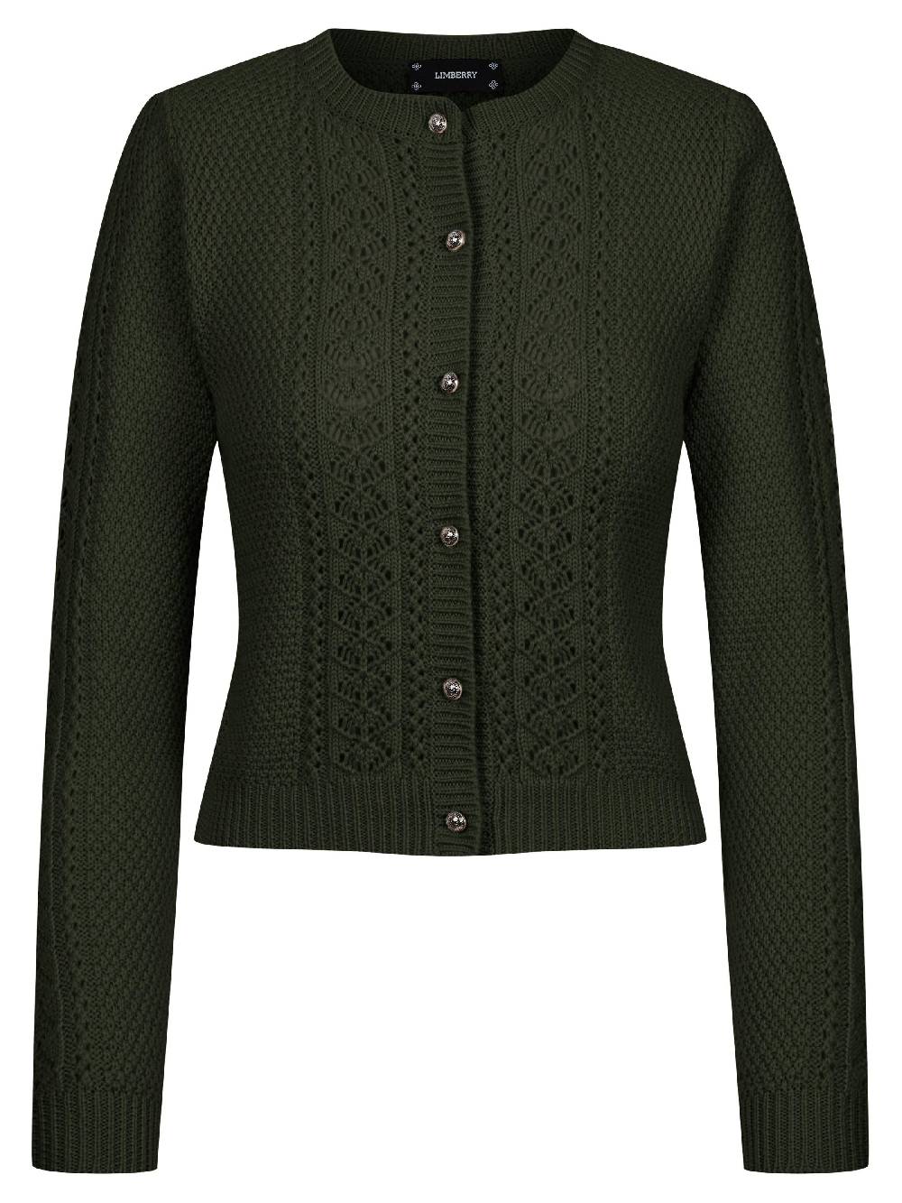 Limberry Waldgrüne Strickjacke - EVI Preisnachlass