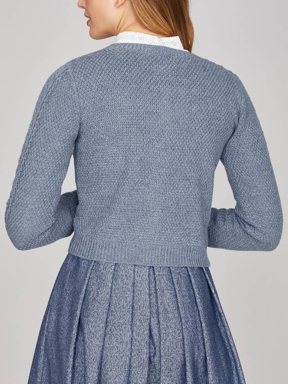 Limberry Rauchblaue Strickjacke - EVI Cyber Monday