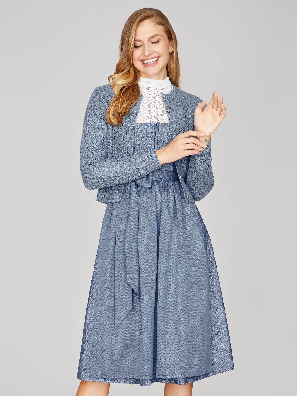 Limberry Rauchblaue Strickjacke - EVI Cyber Monday