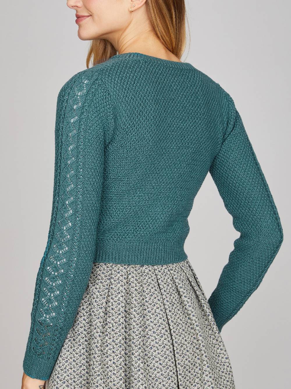 Limberry Petrolblaue Strickjacke - EVI Osterangebot