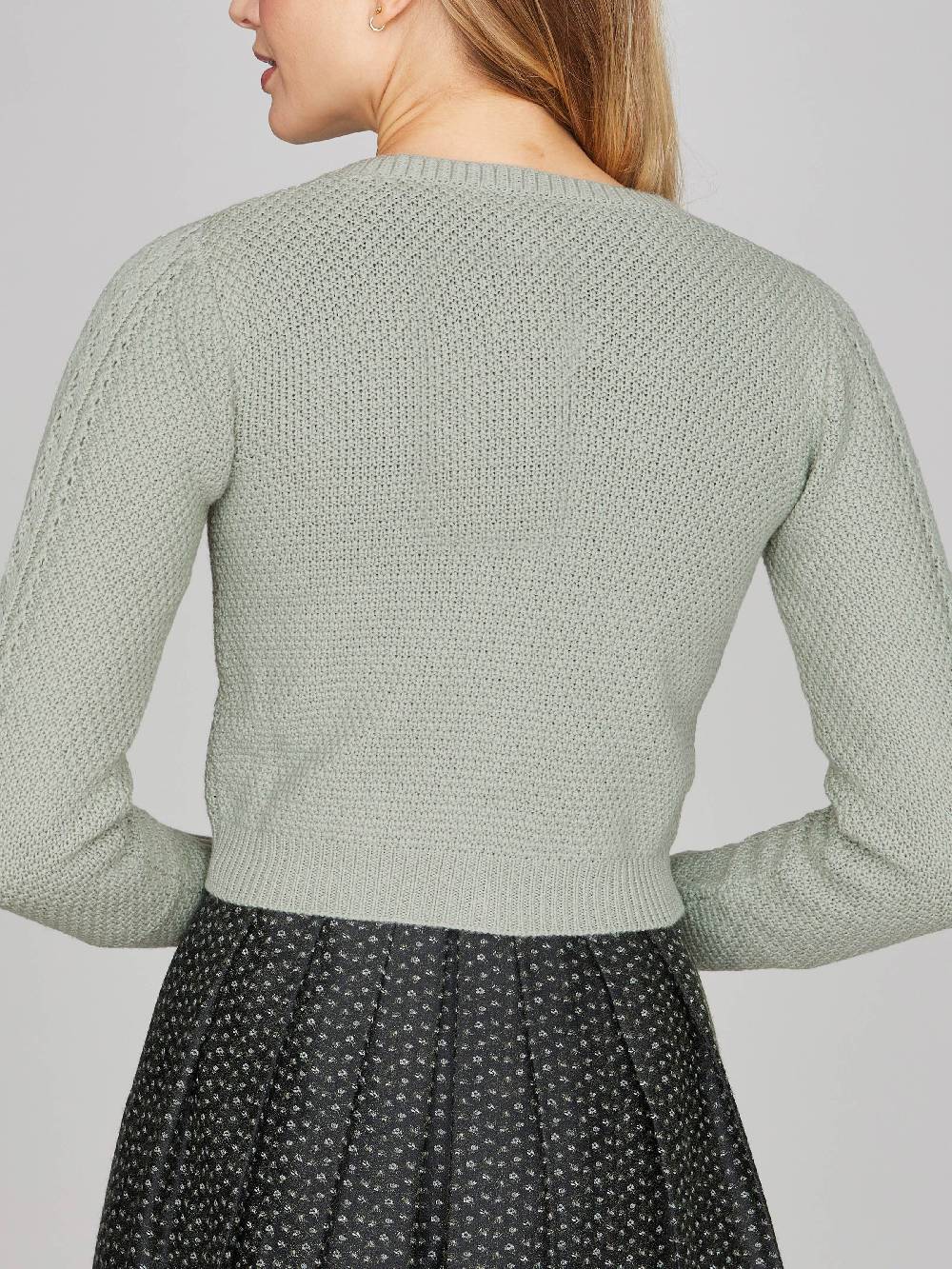 Limberry Salbeigrüne Strickjacke - EVI Muttertagsangebot