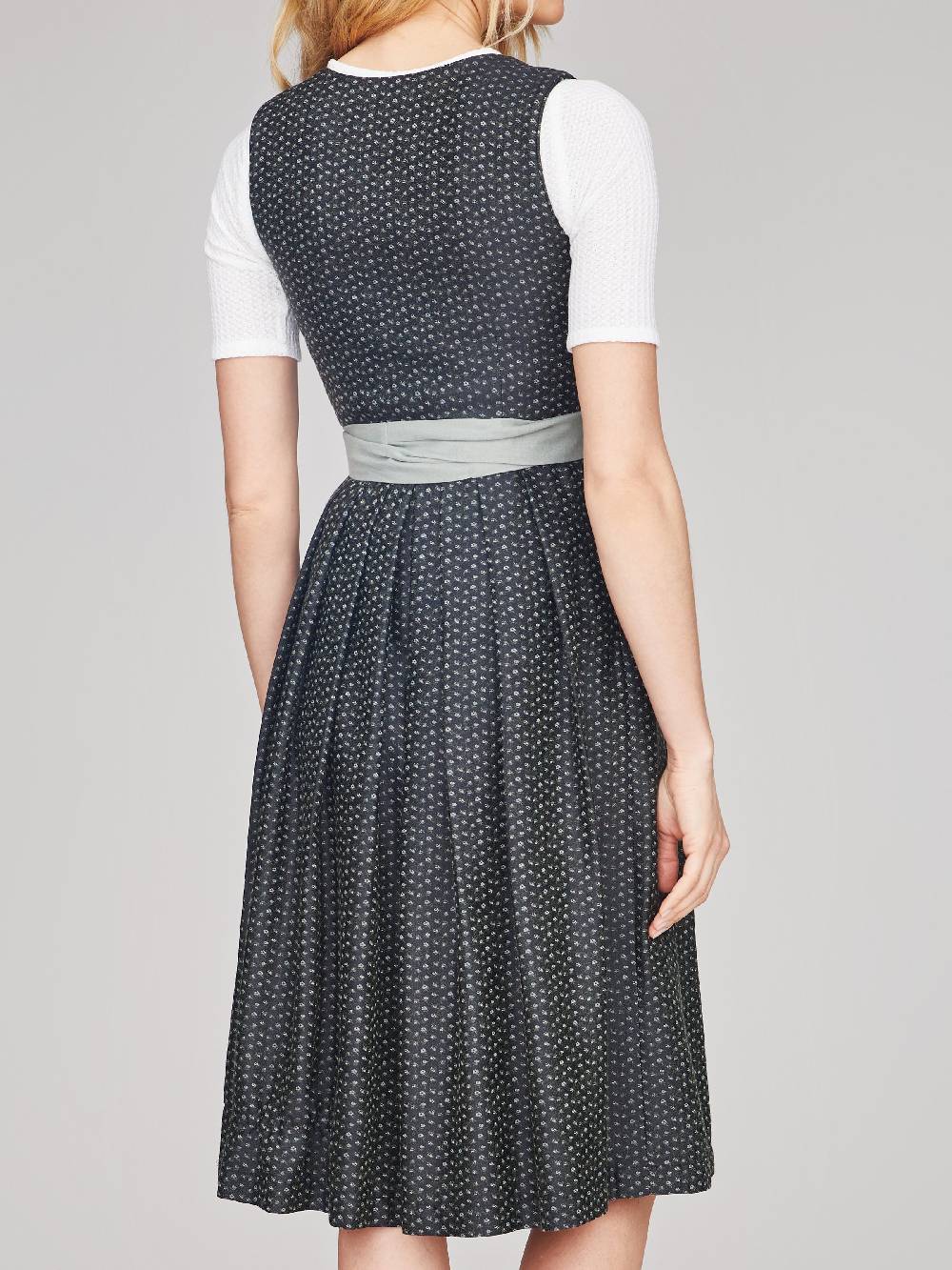 Limberry Geblümtes schwarzes Dirndl - JEZEBEL SMOKY BLACK Lagerräumung