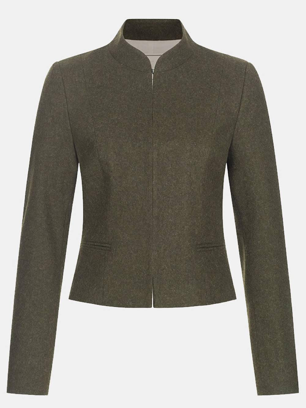 Limberry Dunkelgrüner Trachtenjanker aus Loden - TIFFANY LODEN GREEN Blitzangebot