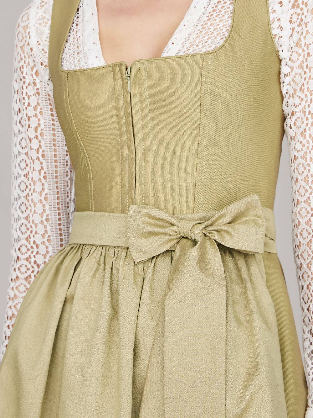 Limberry Hellgrünes Dirndl - ELAINE SPRING GREEN Kauf eins, bekomm eins gratis