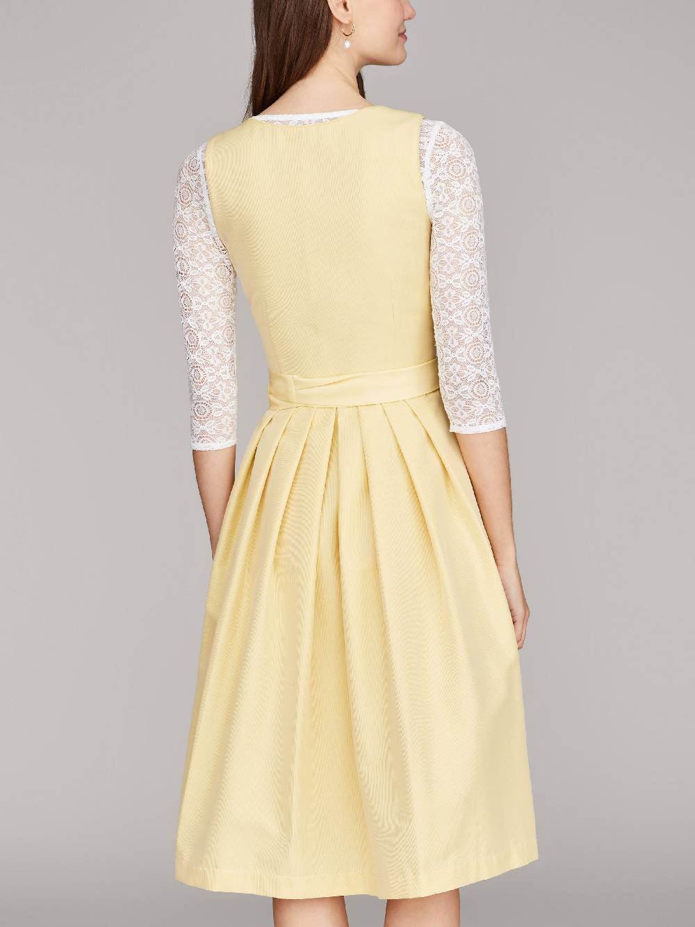 Limberry Hellgelbes Dirndl - ELAINE LIGHT YELLOW VIP-Rabatte