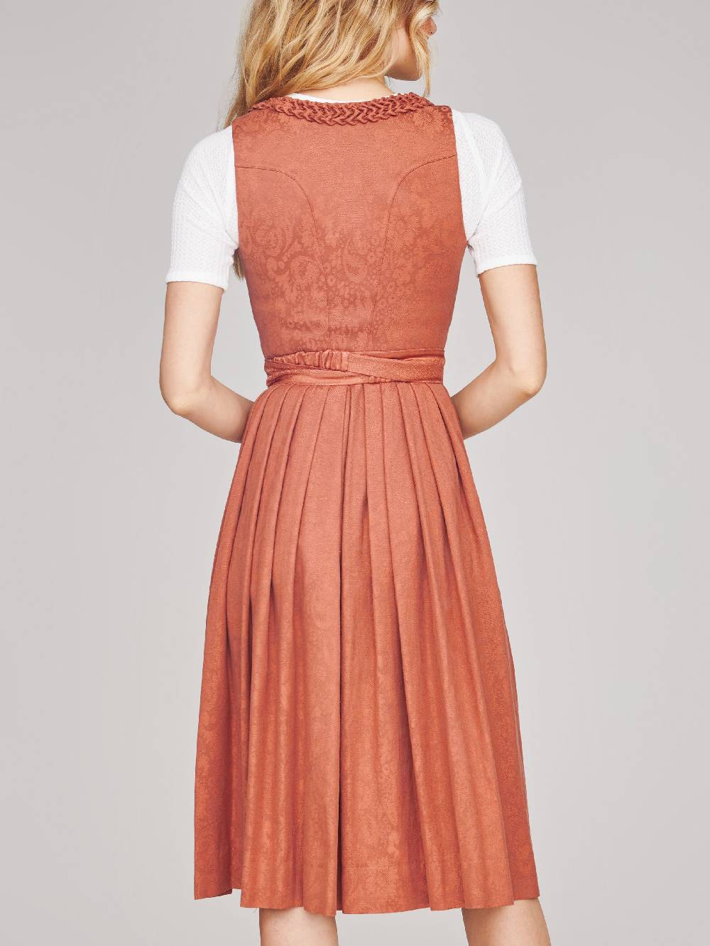 Limberry Rostbraunes Stretch-Dirndl - VRENI ROSTBRAUN Kostenlose Rückgabe