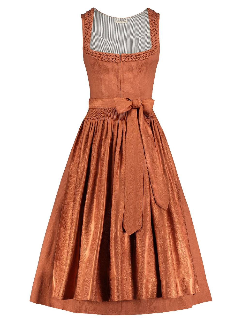Limberry Rostbraunes Stretch-Dirndl - VRENI ROSTBRAUN Kostenlose Rückgabe