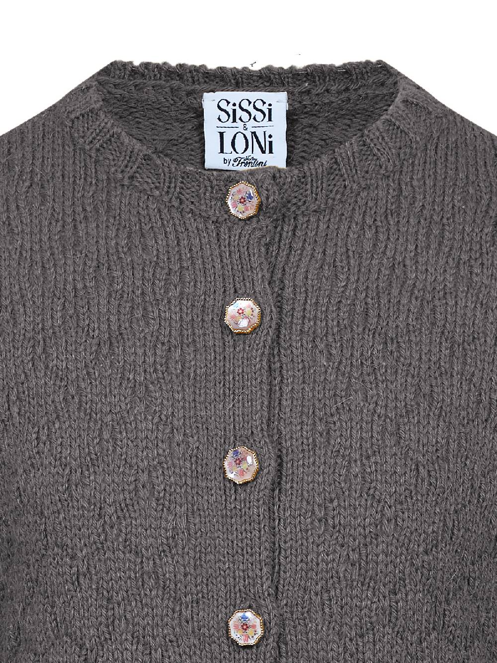 Limberry Graue Strickjacke für Kinder - INGE GRAU Bis zu 60% Rabatt