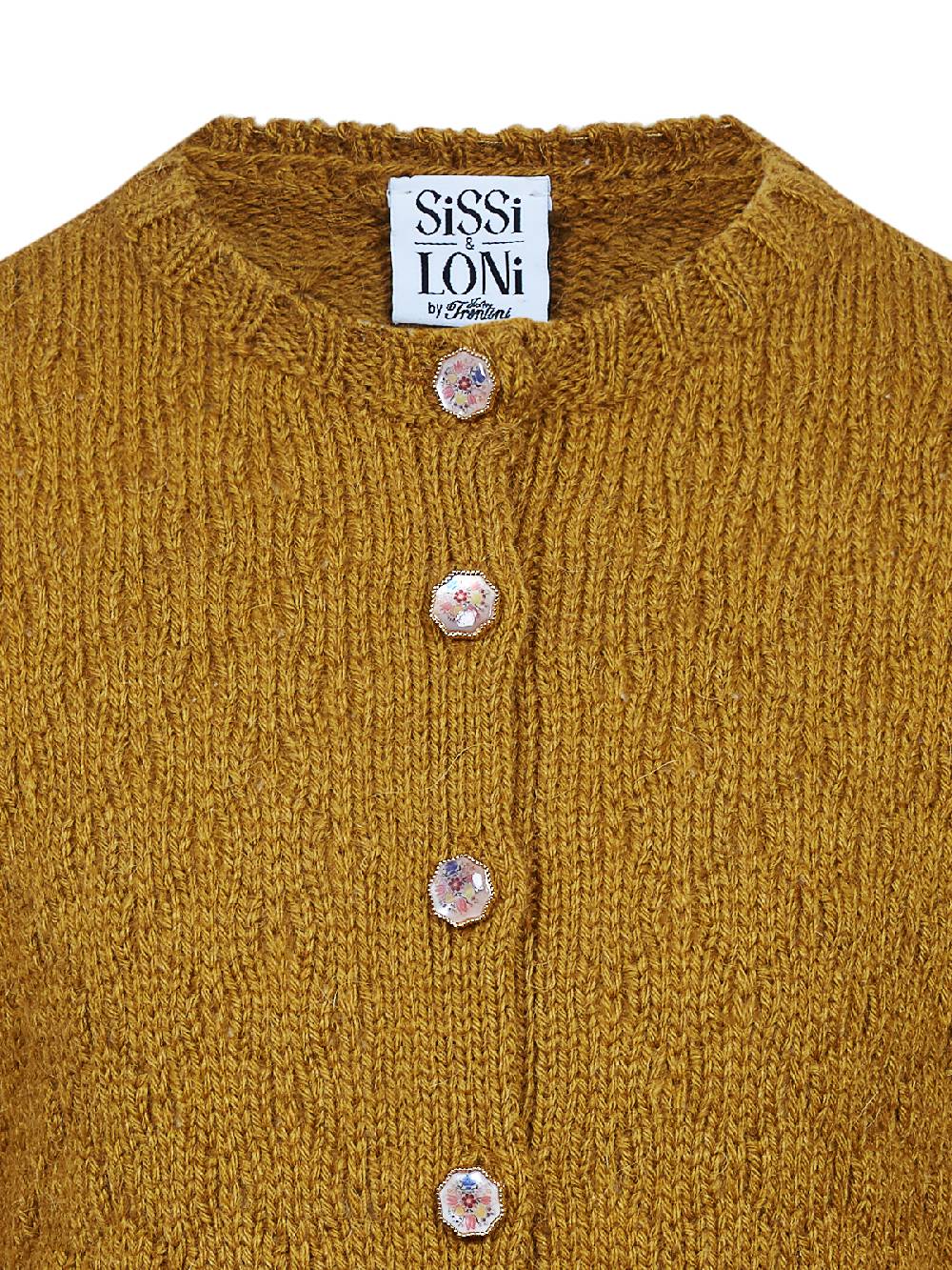 Limberry Senf-farbene Strickjacke für Kinder - INGE SENF Clearance-Verkauf