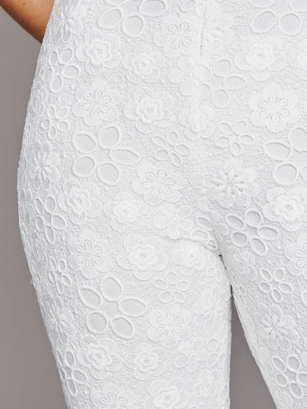 Limberry Cremefarbene Braut-Hose aus Spitze - IVY Günstiger Verkauf