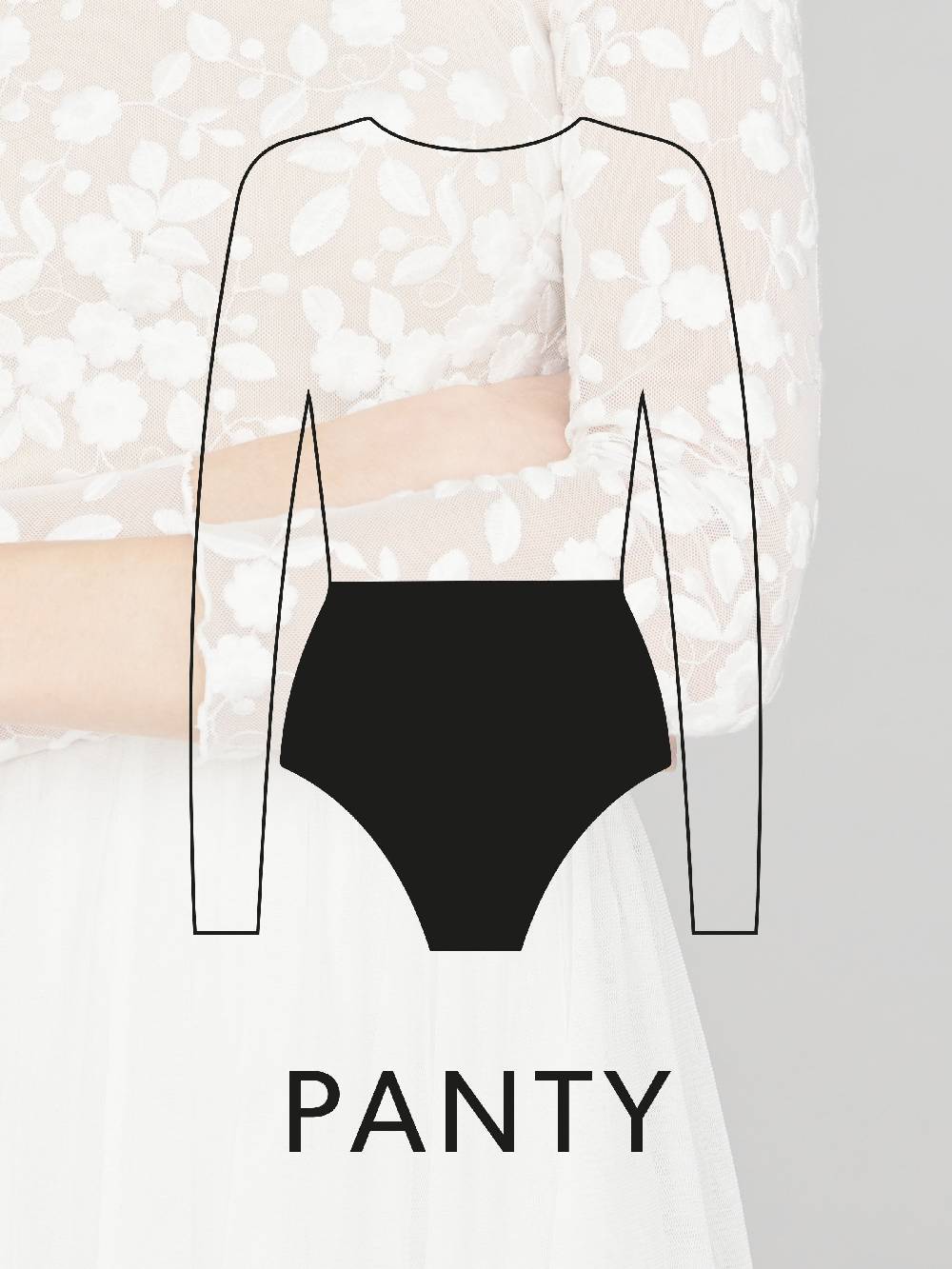 Limberry Braut-Body mit Blumen-Spitze - ELLEN Meist gekauft