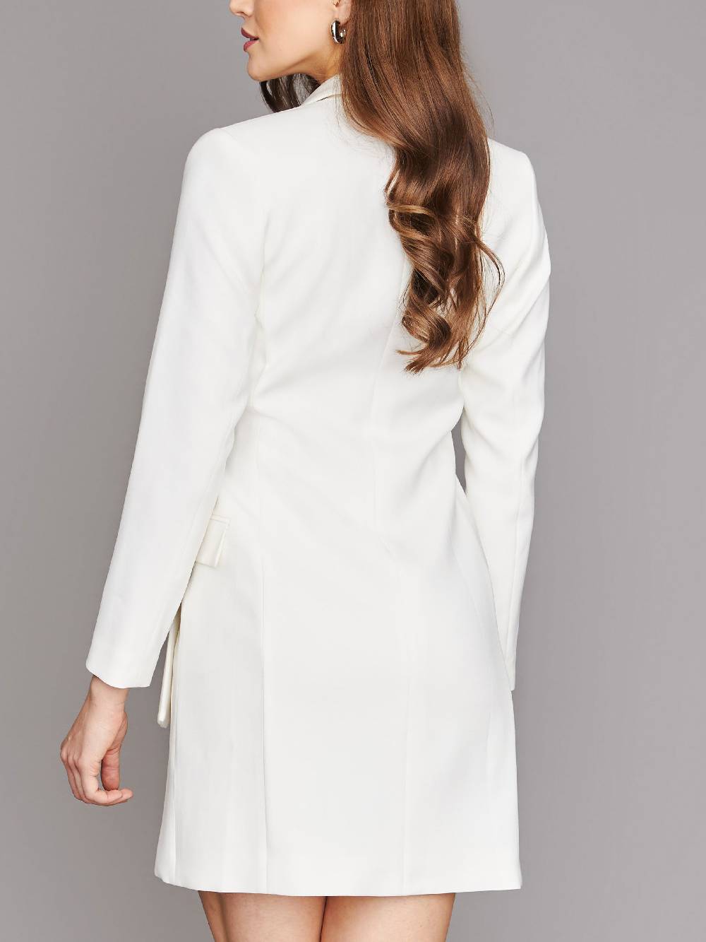 Limberry Cremefarbenes Braut-Blazerkleid - LEONA Fabrikpreis