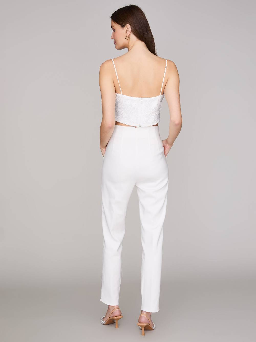 Limberry Cremefarbenes Braut-Top mit dünnen Trägern - DAISY Blitzangebot