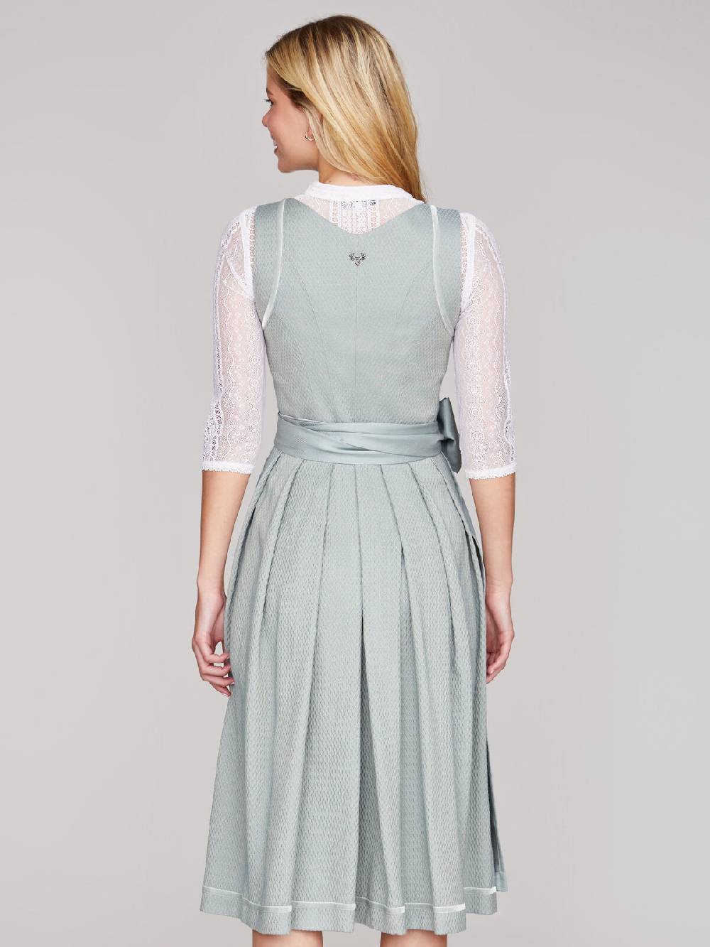 Limberry Mintfarbenes Dirndl - JOSPEHINE WARM CYAN Begrenzte Freigabe