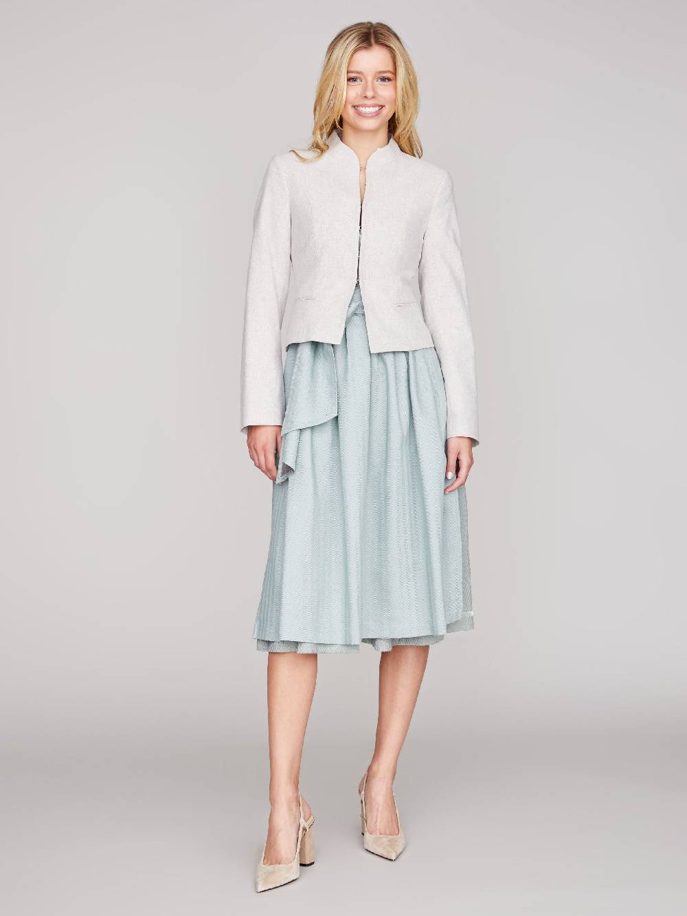 Limberry Mintfarbenes Dirndl - JOSPEHINE WARM CYAN Begrenzte Freigabe